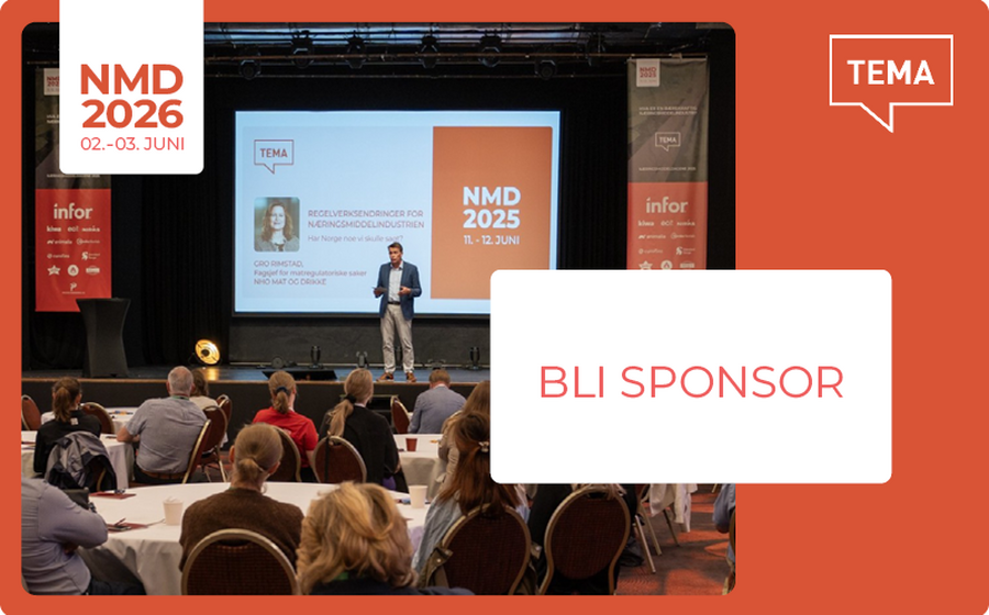 Vil din bedrift være sponsor til NMD 2026?